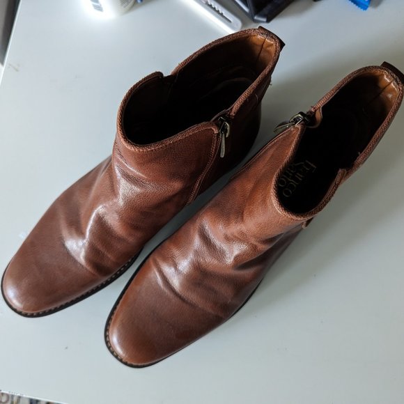 Franco Sarto Womens Marcus Flat Ankle Bootie - Picture 4 of 5